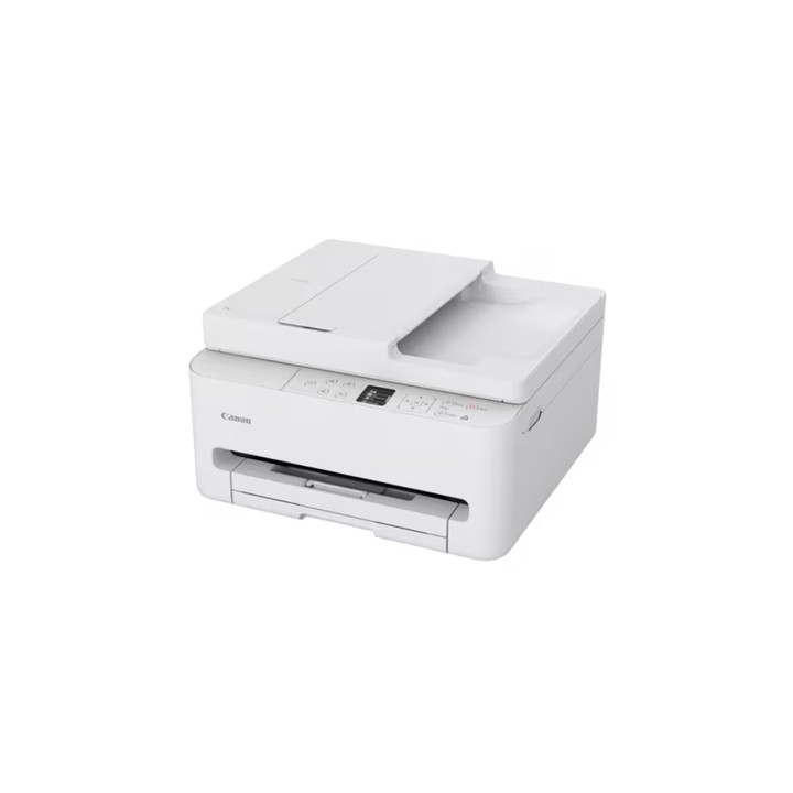 STAMPANTE CANON MFC INK PIXMA TS7550I WHITE 7178C006 3IN1.14 IPM. INCHIOSTRO NERO A PIGMENTI E COLORI DYE.SCHERMO OLE FINO:31/08