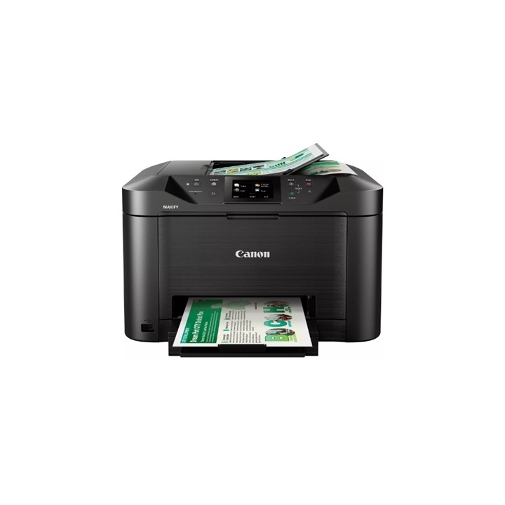 STAMPANTE CANON MFC INK MAXIFY MB5150 0960C009 A4 4IN1 24IPM ADF CASS 250FG TOUCH LAN AIRPRINT WIFI SCAN TO USB FINO:31/08