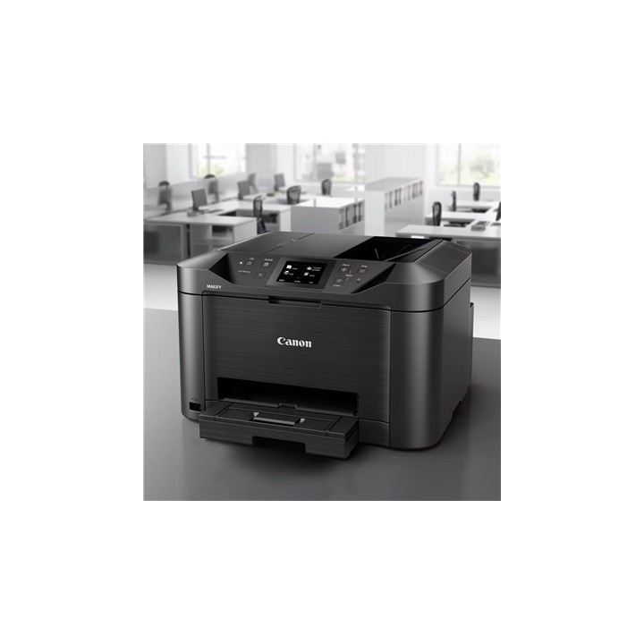 STAMPANTE CANON MFC INK MAXIFY MB5150 0960C009 A4 4IN1 24IPM ADF CASS 250FG TOUCH LAN AIRPRINT WIFI SCAN TO USB FINO:31/08