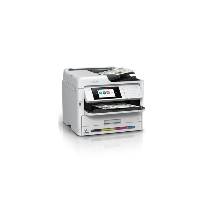 STAMPANTE EPSON MFC INK WORKFORCE PRO WF-C5890DWF C11CK23401 4IN1 A4 34P 250FG ADF50 F/R LCD TOUCH NFC LAN WIFI, WIFI DIR PCL/PS