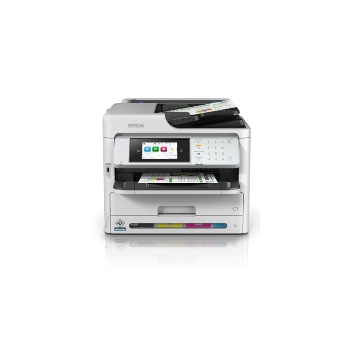 STAMPANTE EPSON MFC INK WORKFORCE PRO WF-C5890DWF C11CK23401 4IN1 A4 34P 250FG ADF50 F/R LCD TOUCH NFC LAN WIFI, WIFI DIR PCL/PS