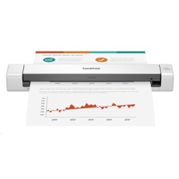 SCANNER BROTHER DS-640 PORTATILE A4 600X600 15PPM AUTOALIMENTATO TRAMITE USB FINO:31/08
