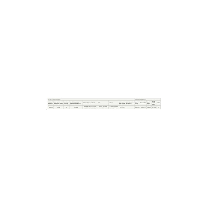 MASCHERINE CHIRURGICHE MONOUSO T020601 3 VELI(CONFEZIONE DA 50PCS)- DISP.MEDICO CLASSE 1-ISCR.MINISTERO DELLA SALUTE 1940310/R