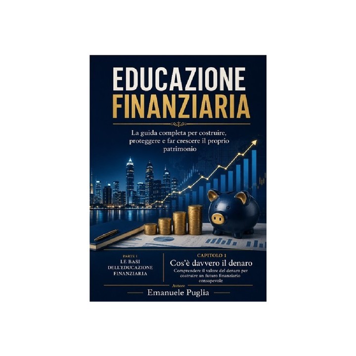 LIBRO : EDUCAZIONE FINANZIARIA – Guida Completa a Risparmio, Investimenti e Patrimonio