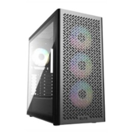 CABINET ATX MIDI TOWER COOLER MASTER E502-KGNN-SAZ ELITE 502 4 FAN ATX 2X3.5 2X2.5 USB3.0 4X120MM-ARGB NOALIM VETRO LATERALE