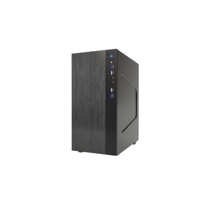 CABINET ITEK SMALLCOM-B - MINI TOWER,MATX, 2XUSB3, 2XUSB2, BRUSHED (ITOCSCB122) FINO:31/08