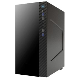 CABINET ITEK SMALLCOM-G - MINI TOWER,MATX, 2XUSB3, 2XUSB2, GLOSSY (ITOCSCG122) FINO:31/08