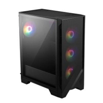 CABINET ATX MIDI TOWER MSI MAG FORGE 120A AIRFLOW 2XUSB 7XSLOT 6XFAN-120MMRGB ATX MICRO-ATX MINI-ITX 411.6X210X498MM VETRO TEMP.