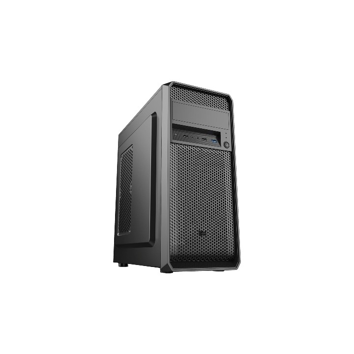 CABINET ITEK PRIME DARK - MIDDLE TOWER, ATX, 2X5.25, 2X3.5, 1XUSB3.0 2XUSB2.0, 1X12CM FAN, ALIM 500W (ITOCPR10D) FINO:31/08