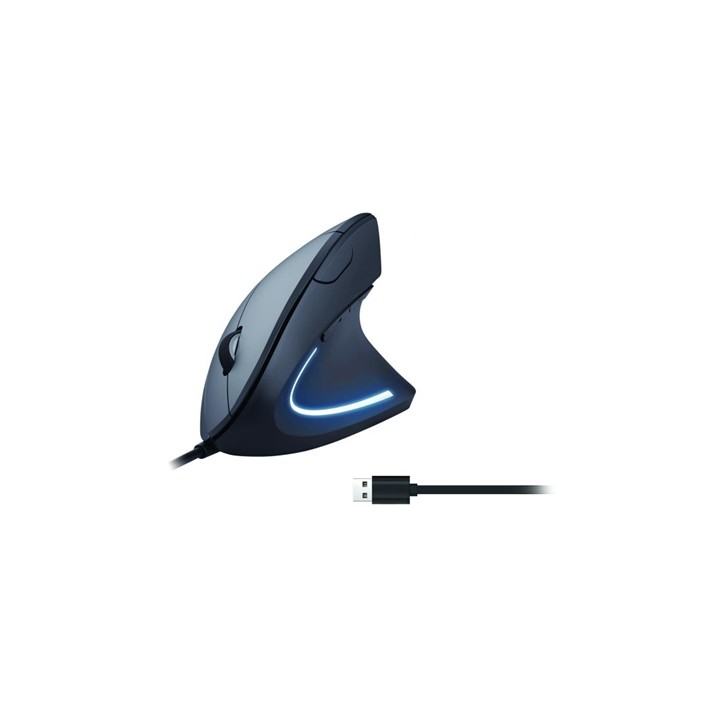 MOUSE ERGONOMICO VERTICALEEQUIP 245118 CON CAVO
