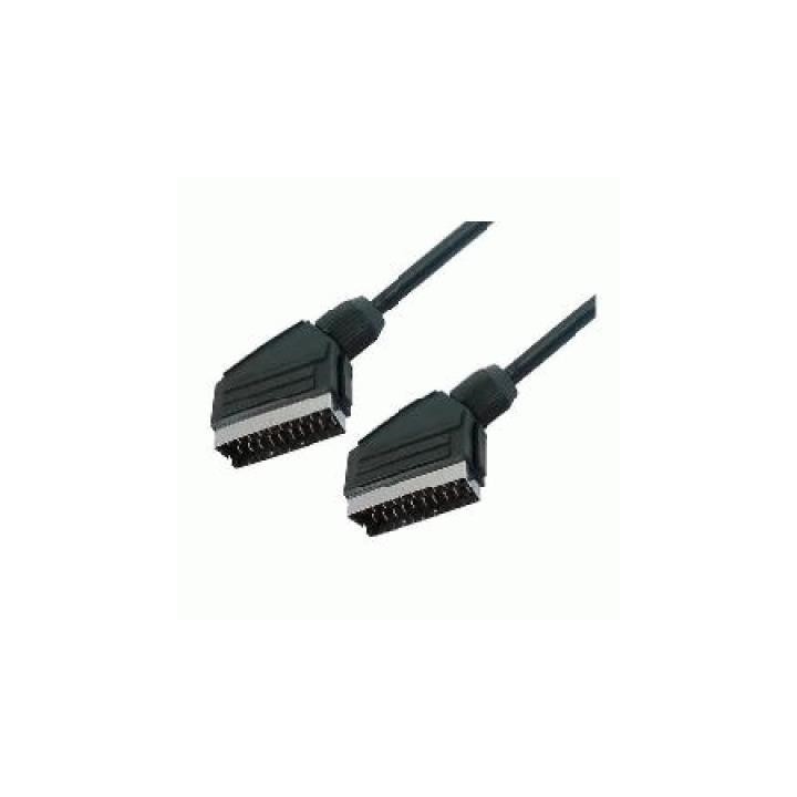 CAVO SCART 21 PIN M/M 5MT NERO NILOX 07NXSK05MA201