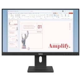 MONITOR LENOVO THINKVISION E24-40 64BAMAT1EU 23.8"FHD IPS AG 16:9 BLK 4MS 250CD/M2 3Y MM VESA HDMI DP VGA TILT SWIVEL FINO:07/09