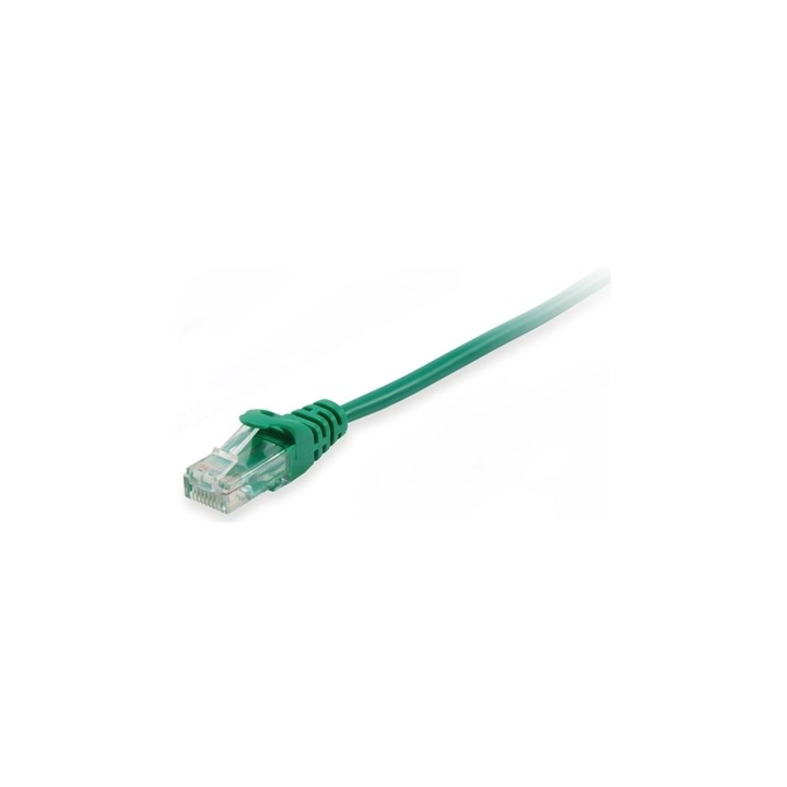 CAVO RETE CAT.6 U/UTP VERDE NON SCHERMATO 0,5MT EQUIP 625447- EAN:4015867172414