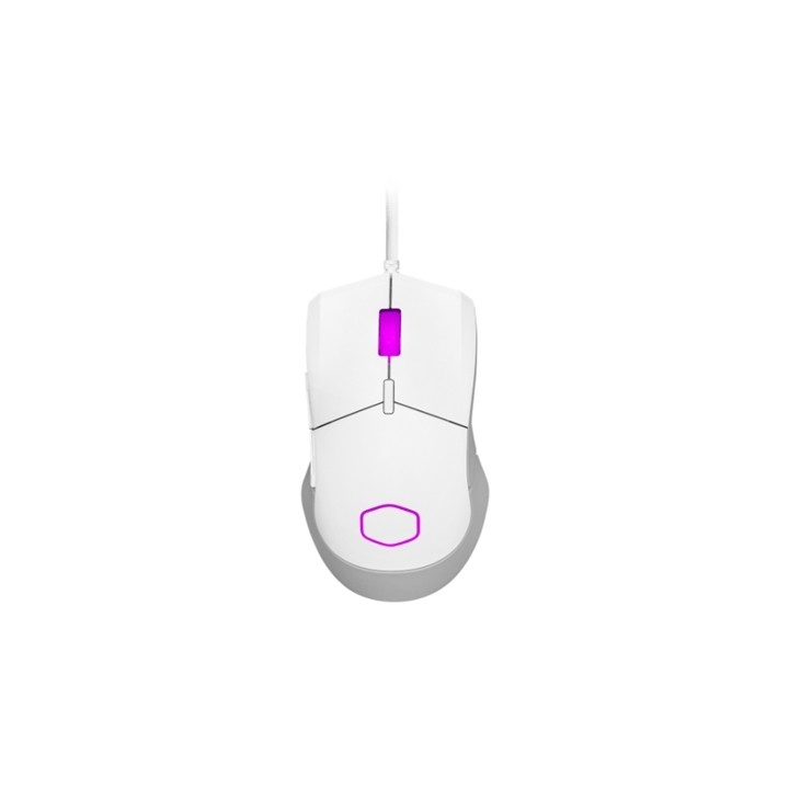MOUSE GAMING COOLER MASTER MM-310-WWOL1 M310 WHITE WIRED OPTICAL USB RGB 50G