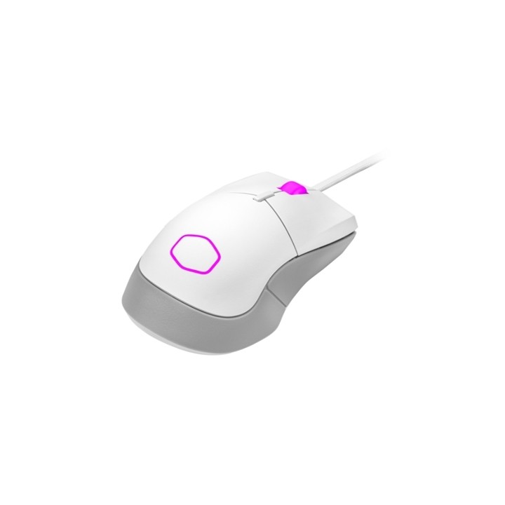 MOUSE GAMING COOLER MASTER MM-310-WWOL1 M310 WHITE WIRED OPTICAL USB RGB 50G