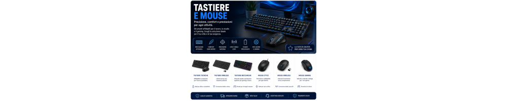 TASTIERE E MOUSE
